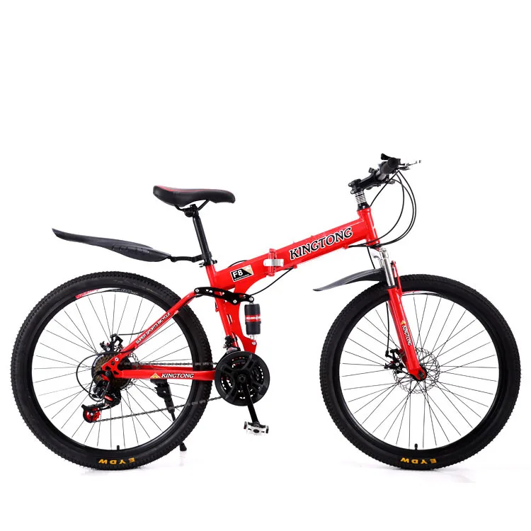 Hot sale 26 inch folding bike cycle mountain bike Double Disc Brake 21 Speed Folding mountain bike for adults