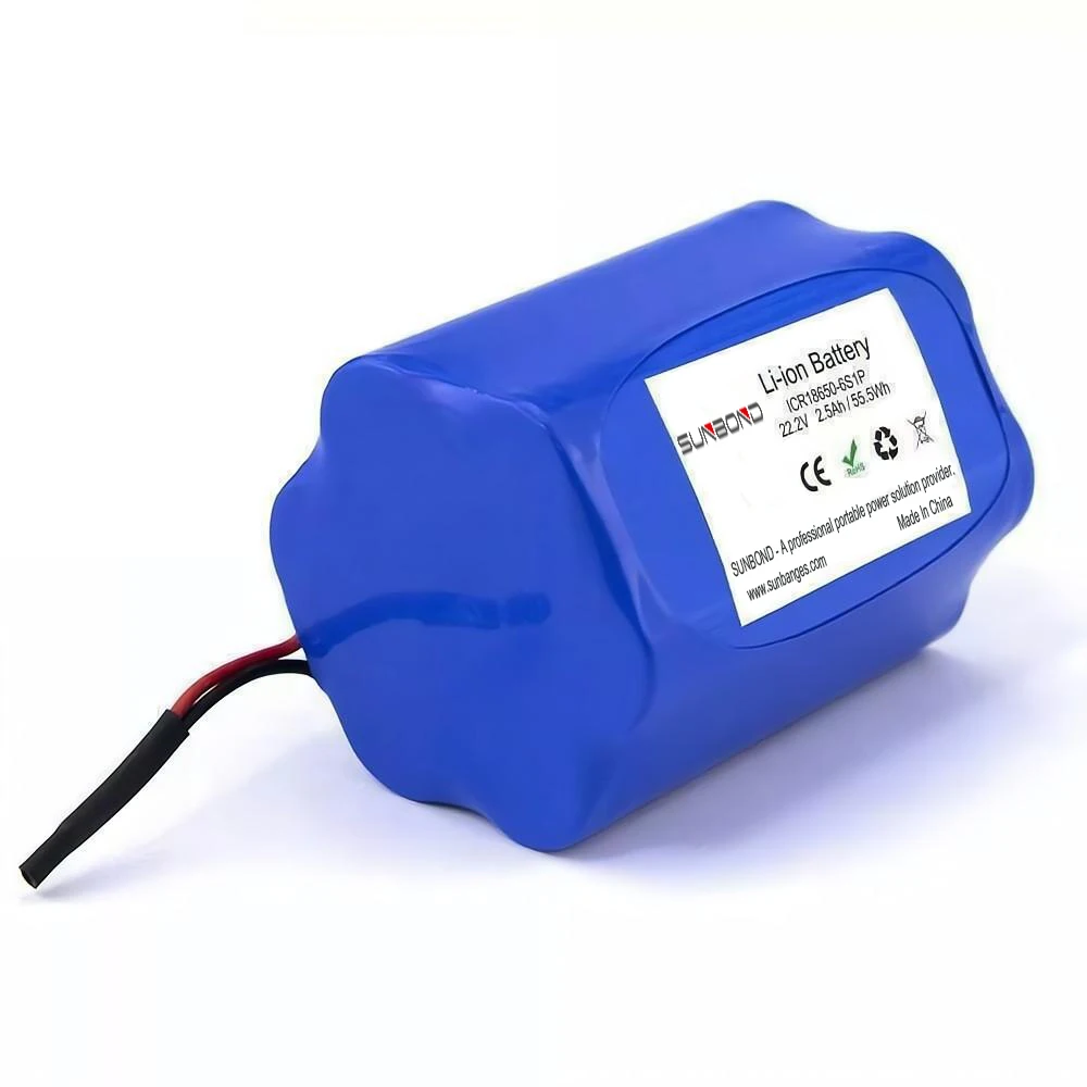 Настроить 18650 6S1P 22 2 V 25V 2.5Ah 2500mAh литий-ионный LiFePO4 аккумулятор BMS AI Интеллектуальный робот источник питания