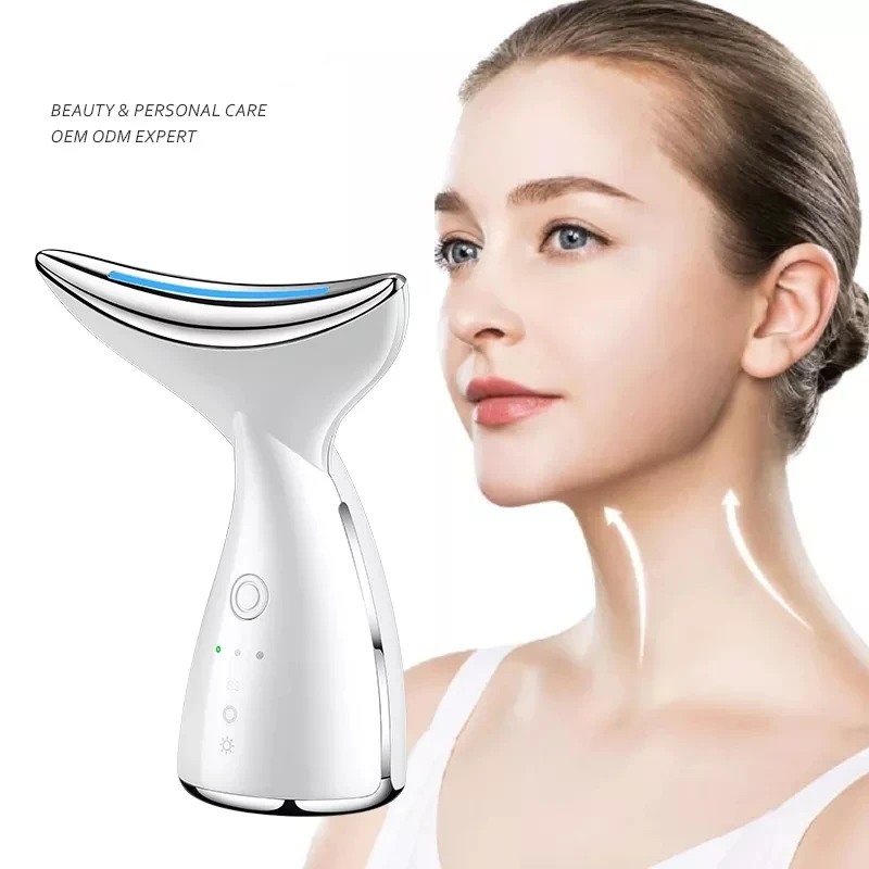Facial lifting tool mini hifu portable wrinkle remove EMS vibration skin tightening Facial Neck Massager