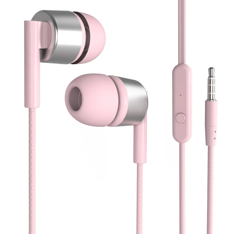 New Arrivals hands free  in-ear  mobile phone headset  music 3.5 jack  with mic