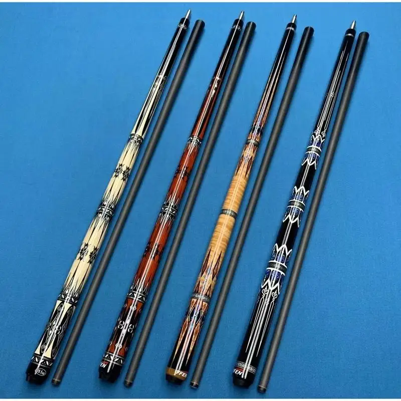 High-end Handmade Carbon Fiber 12.5mm 1/2 Billiard Pool Cue For Sale