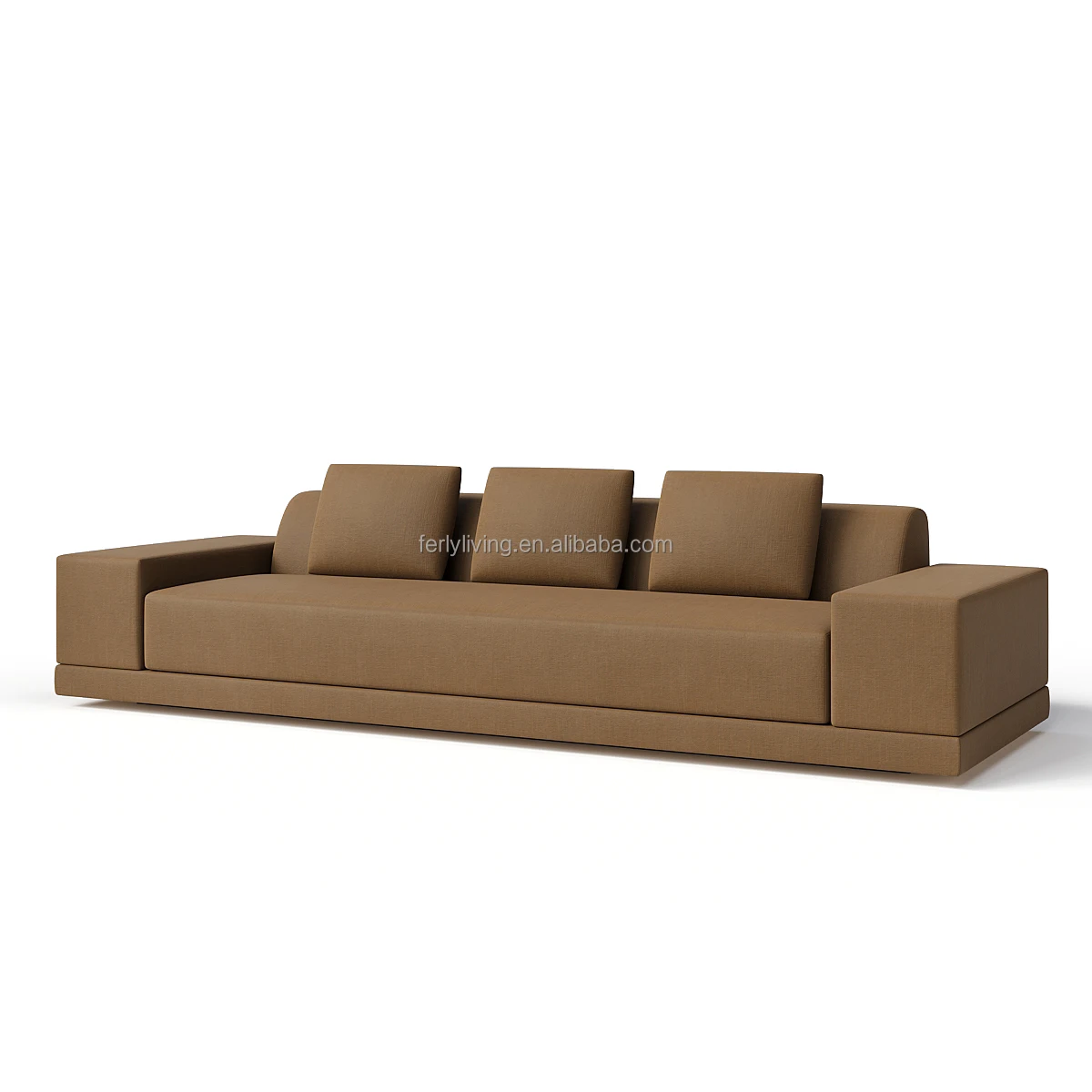 FERLY Modern Style Home Luxury Furniture Living Modular Room Design Combination Three Seats Couch Set Sofa