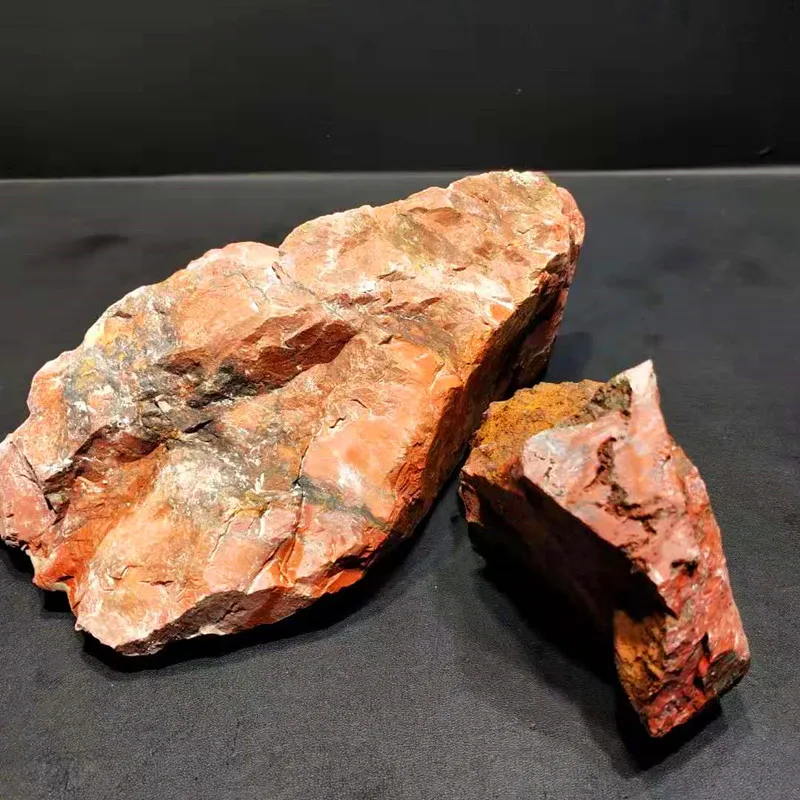 Wholesale natural red jasper stone raw original crystal stone for sale