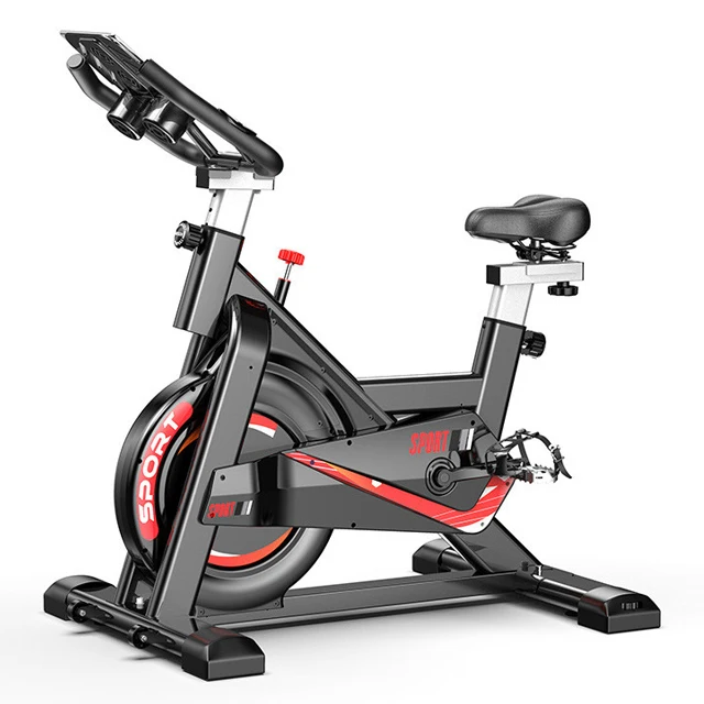 New Style Smart Magnetic Resistance Exercise Bike Rotation 20kg Flywheel For Home Gym With I-Pad Holder