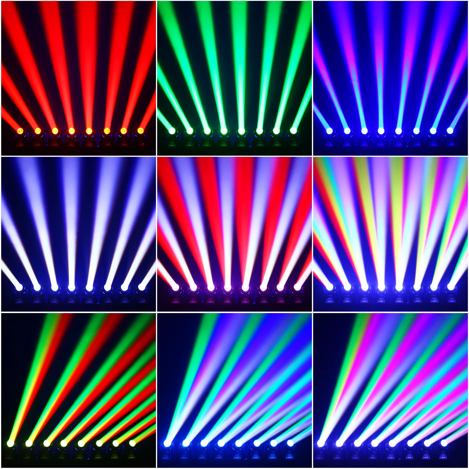 Popular Shaking Head Lighting Equipment Dj Disco Dmx 512 Control 40W Rgbw Led Beam Stage Bar Moving Head Lights