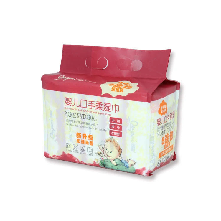 Wet Napkins Antibacterial Wet Waterwipes For Baby