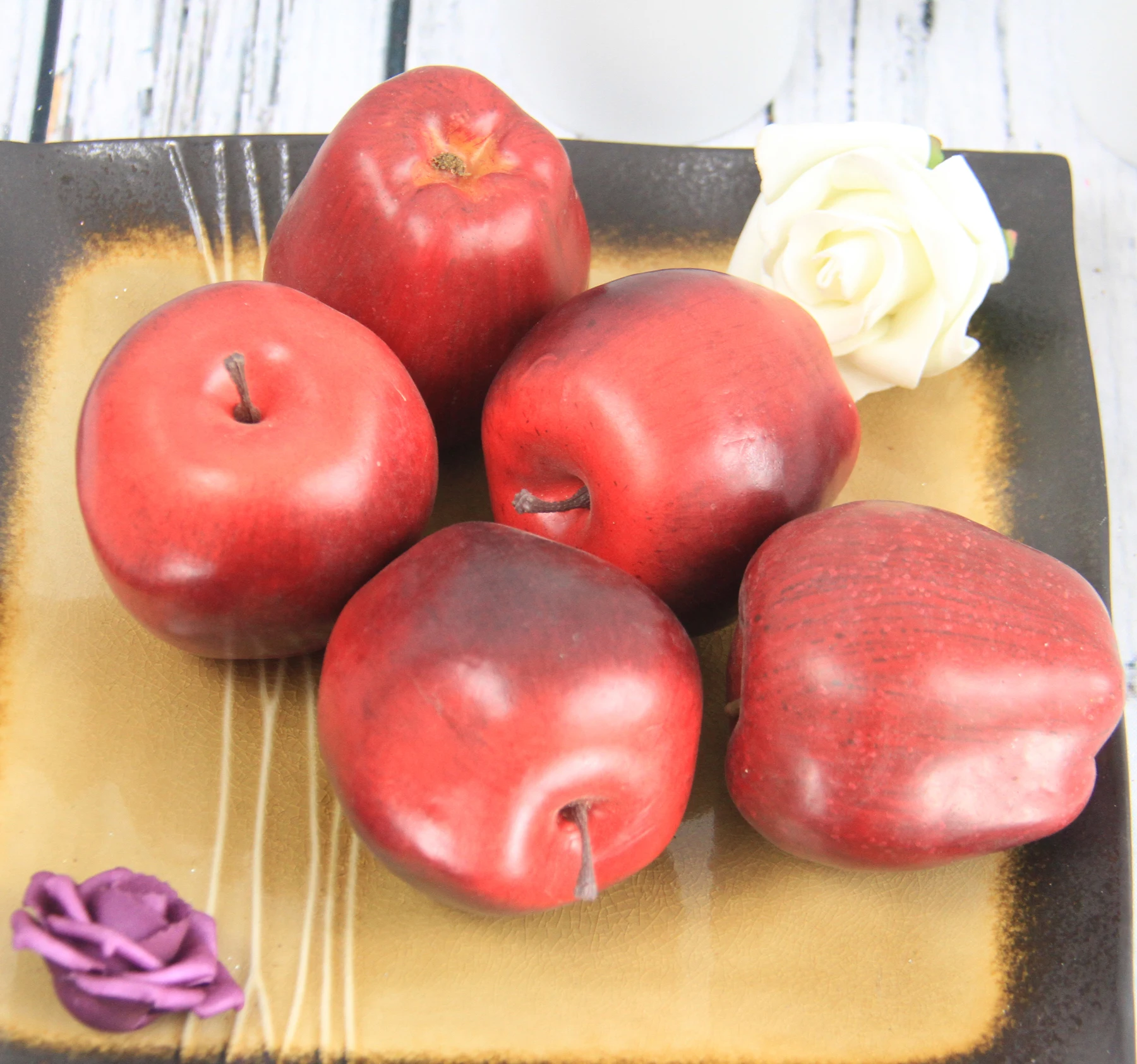 Fake fruit home decor fake apple cucumber  banana fruit ornaments Fake vegetables and fruits