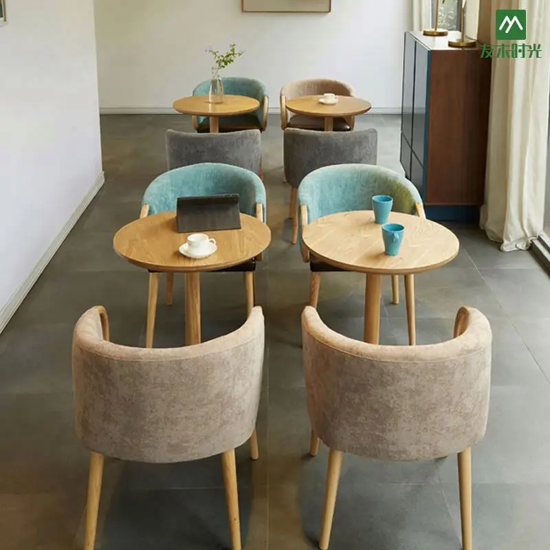 Modern Charm Wooden Legs Dining For Dragon Mart Dubai Furniture Coffee Table And Chair