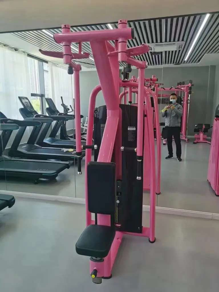 Strength Training Pec Fly High Quality Incline Seat Row Professional Pin Loaded Pearl Delt/Pec Fly Machine Gym Fitness Rear Delt