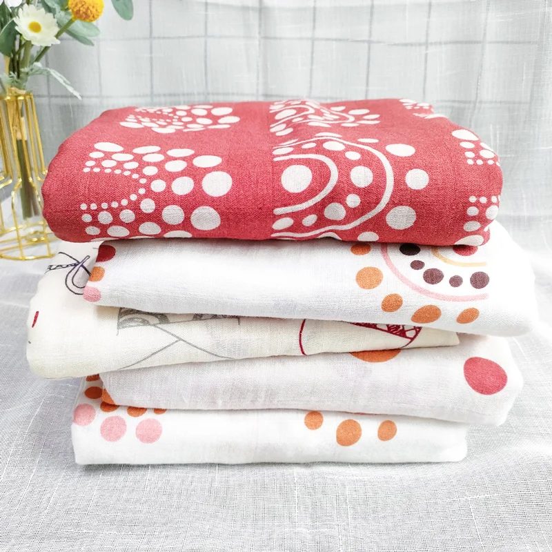 Высококачественные удобные мягкие хлопковые пеленки одеяла пеленка для младенцев на заказ бамбуковое муслиновое детское Пеленальное Одеяло