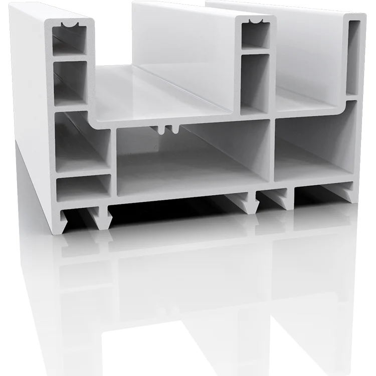 80# ISO Certificated Waterproof Plastic For Window Frame Pvc Upvc Window Profile