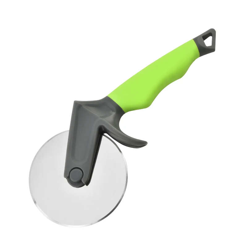 Modern Stainless Steel Cutter Pizza Roller Divider Wheel Blade Knife Tool Plastic Slicer Knife Tool Box Packaging Gift
