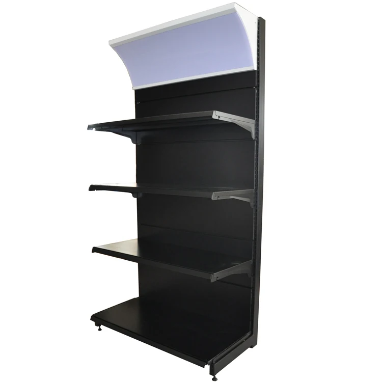 High Quality Custom Supermarket Display Shelf Led Stainless Steel Grocery Shelves