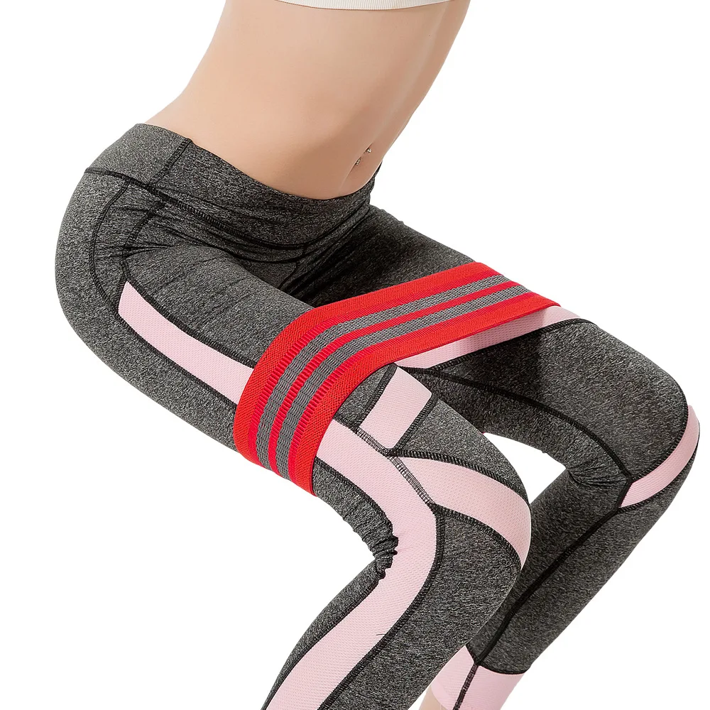 Stretch Resistance Elastique Rubber Bande de resistance Fitness Fit Resistance Loop Set Elastic Band Fitness