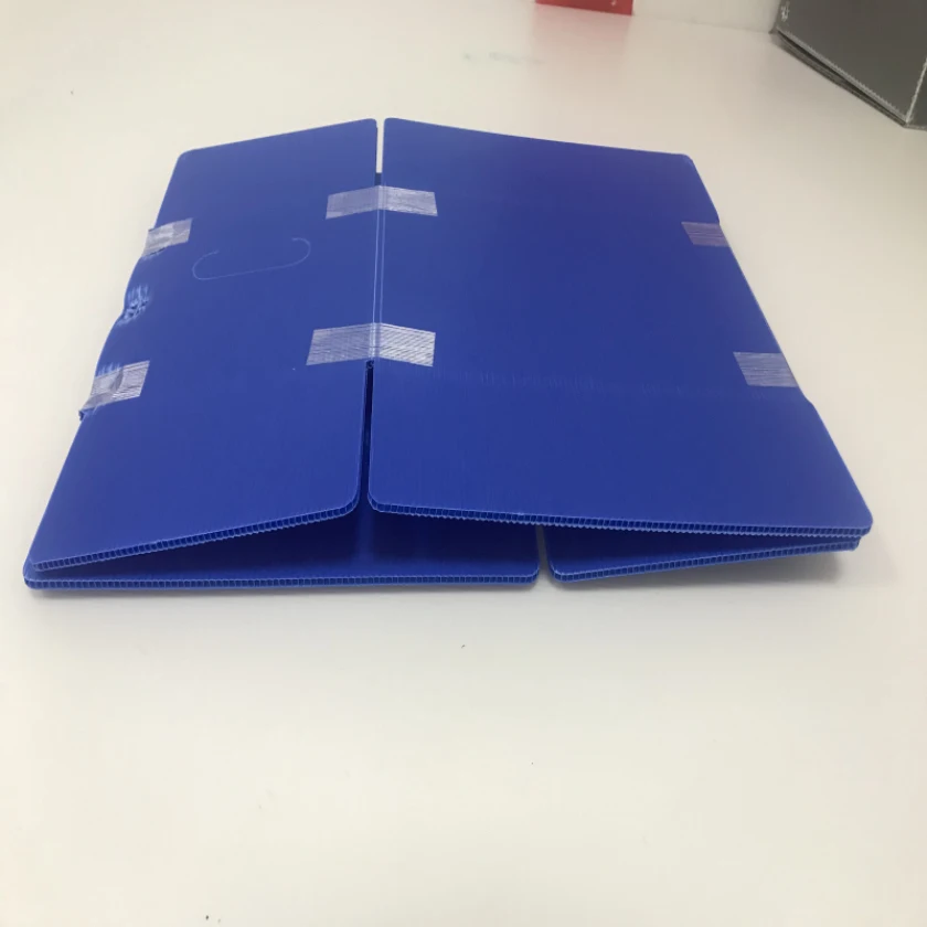 Correx Stackable Clothing Pick Bins Plastic Warehouse Storage box Picking Bins Custom Pp Plastic correx Picking Bins plastic box