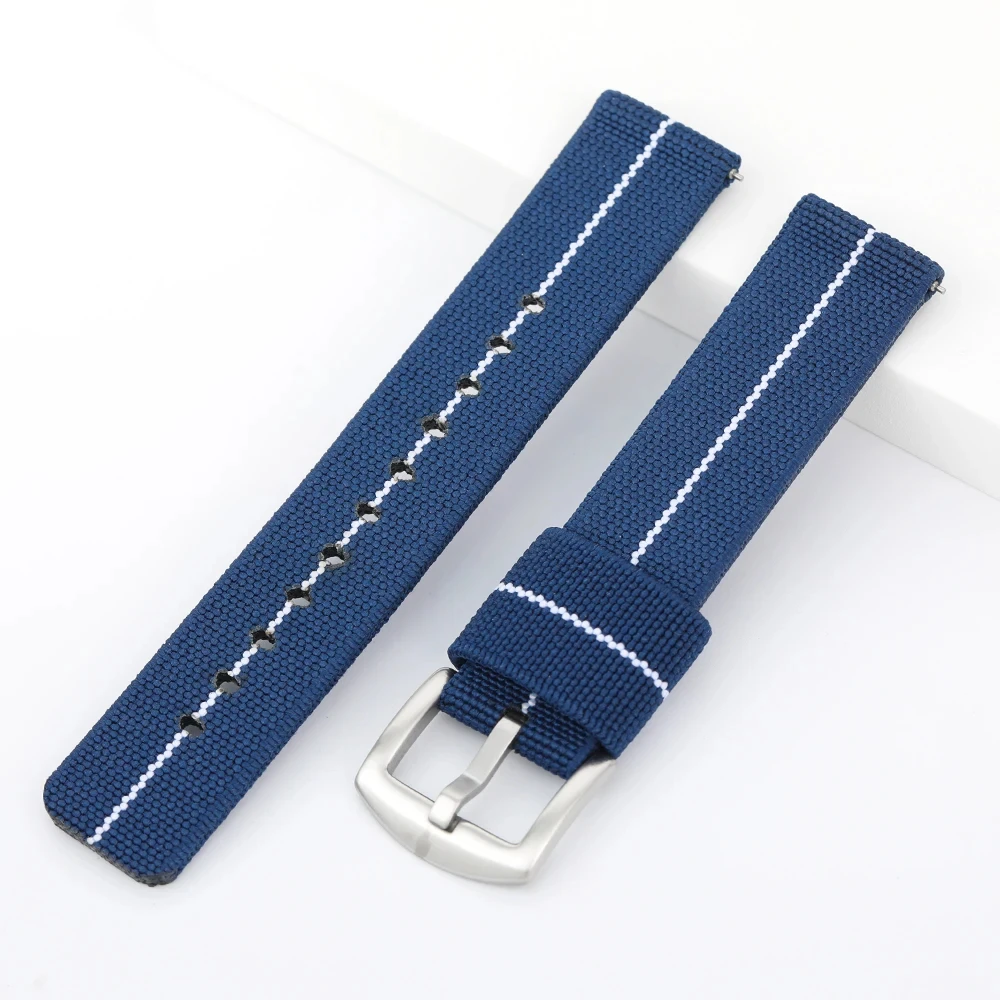 Best Nylon Watch Band 18mm 20mm 22mm Bracelet Elastic Watch Strap Universal Fast Release Wrist Band Belt Replacement Accessories