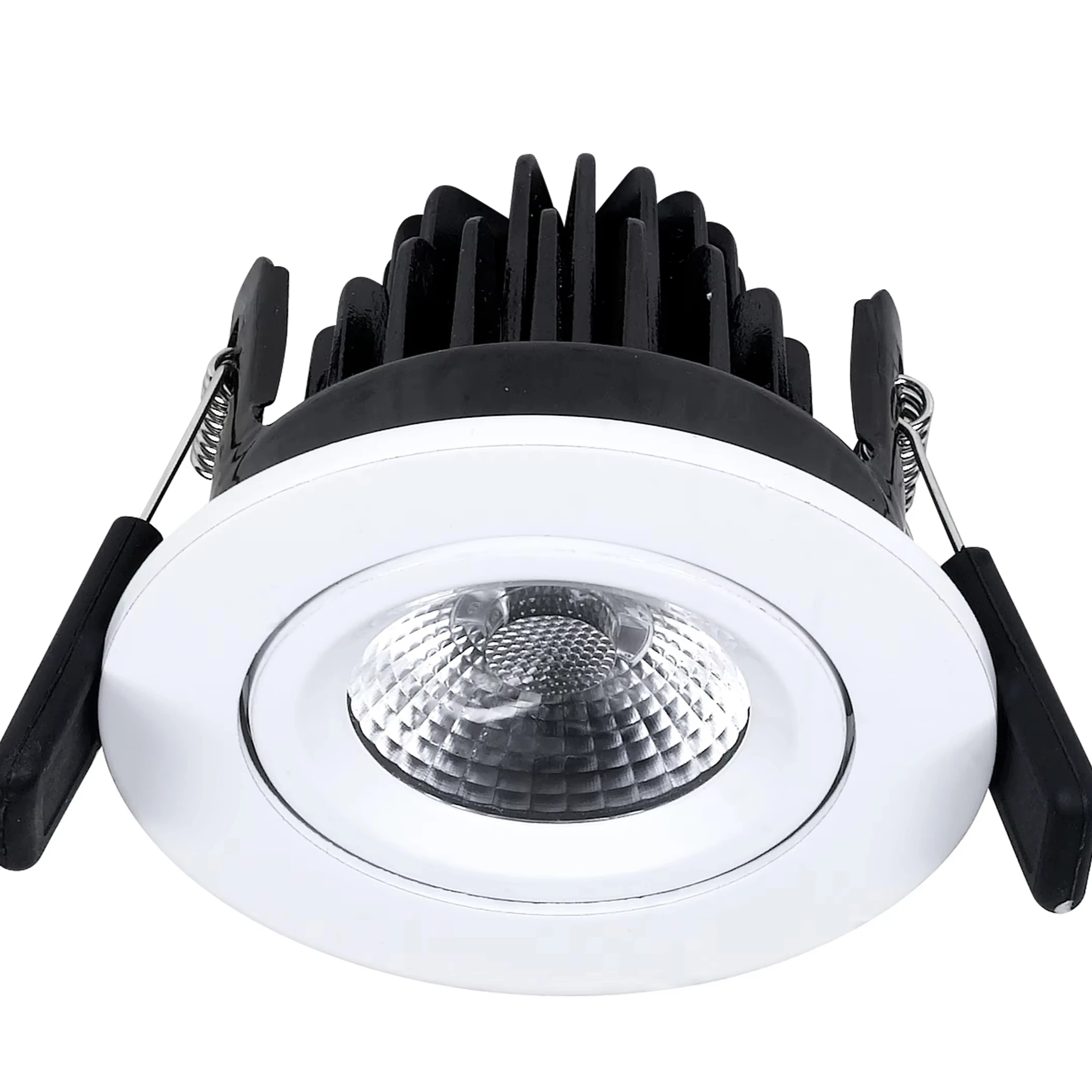 Quick And Easy Connection Spot Lights No Flicker IP44 Indoor Washroom COB Spotlight Dimmable Home Trimless Recessed Downlight