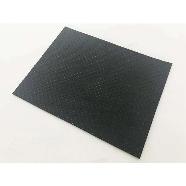 Commercial & Industrial Use Antislip 4mpa Studded Round Button Fabric Impression Rubber Mat (1600495420243)