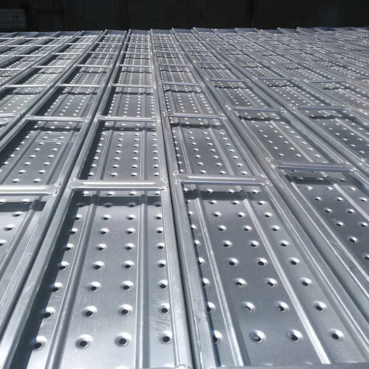 perforate scaffold platform steel telescopic plank frame metal deck for ringlock scaffolding systems