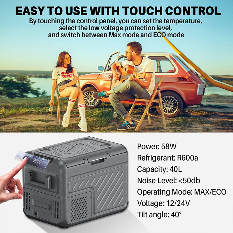 Wholesale ODM OEM 12V Car Refrigerator Car Cooler High Quality Car Fridge For Trucks