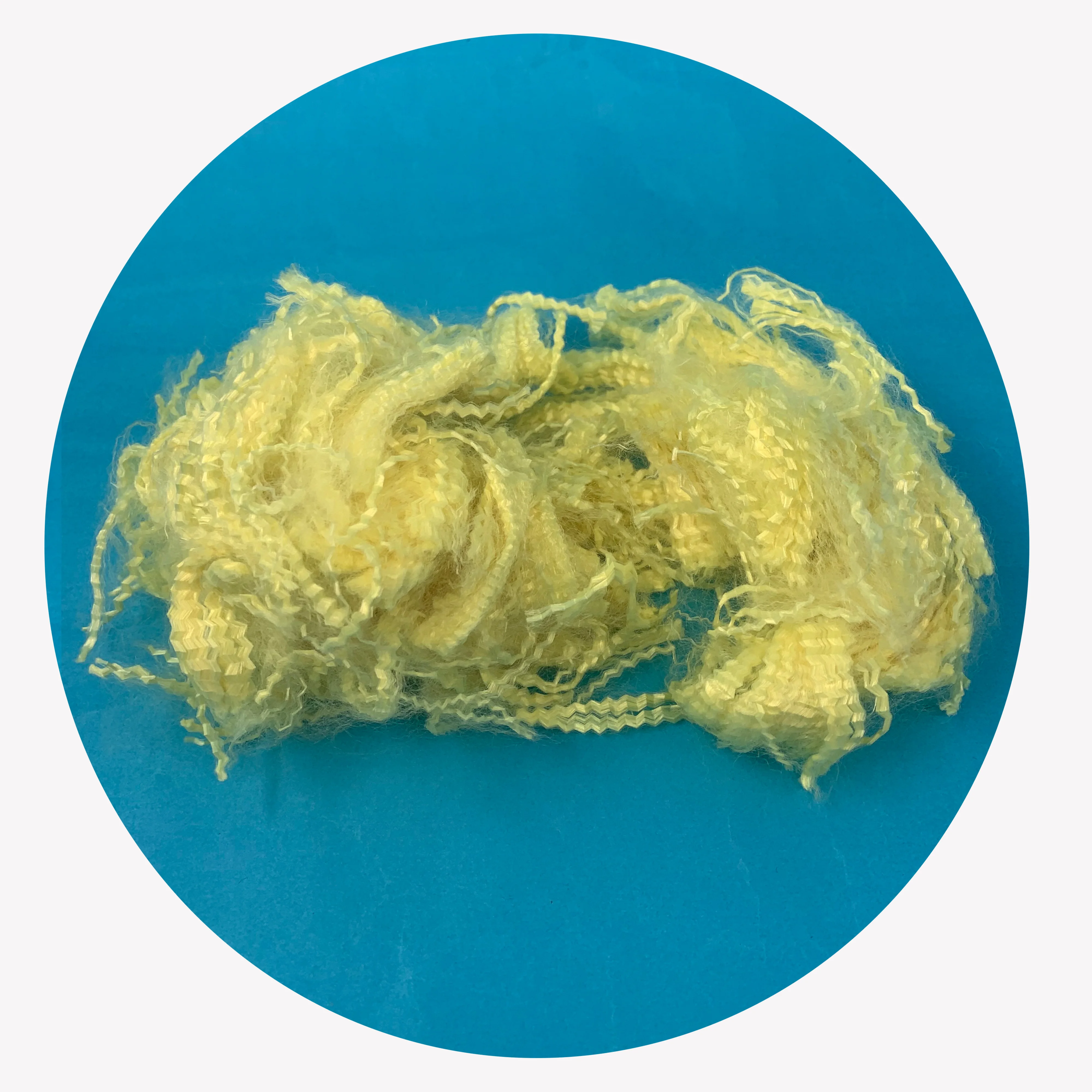 Super High Strength Natural Yellow Aramid Short Fiber