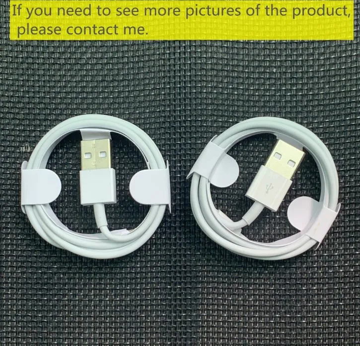 Оптовая продажа usb-кабель для быстрой зарядки 3 фута USB-кабель передачи данных с подсветкой оригинальный зарядный кабель iPhone 7