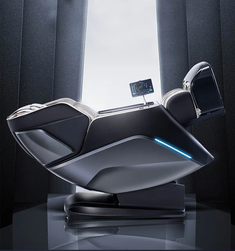 2023 new Wireless Charging silla de masaje AI Voice Control Zero Gravity SL Track 4D Full Body Massage Chair