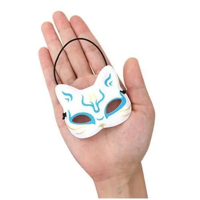 Party-mask Black Girl Sale Child Masquerade White Trade Halloween Plastic Fox Cosplay Scary Japanese Party Face Cat Mask