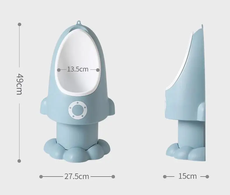 Standing children baby urinal wall mounted plastic boy kids adjustable urinal