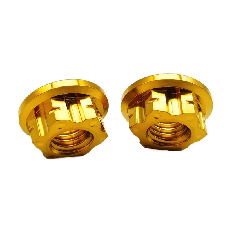 Non-standard Titanium TC4 Flange flower nuts with hole