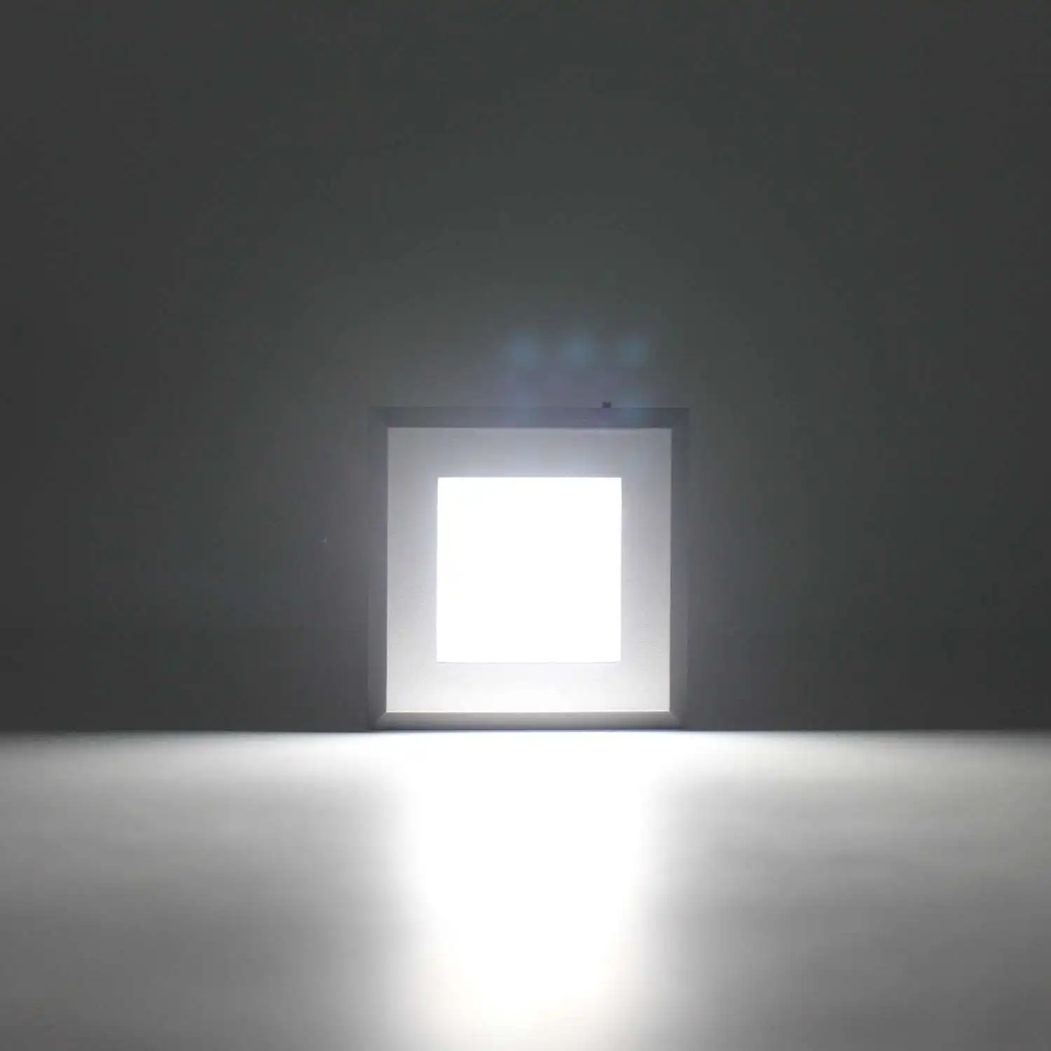 Square wireless night light LED wine cabinet magnet adsorption induction light human body induction decorative light