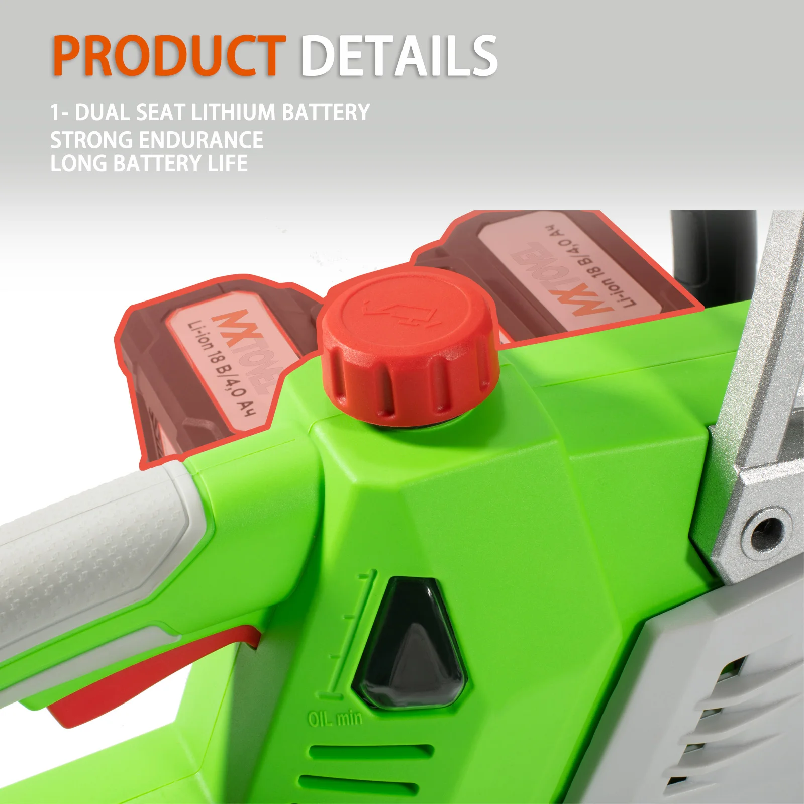 Excellent Perform Power Garden Tools chain saw Hot Selling Cheap Custom cordless chain saw 40V OEM Wholesale chain saw