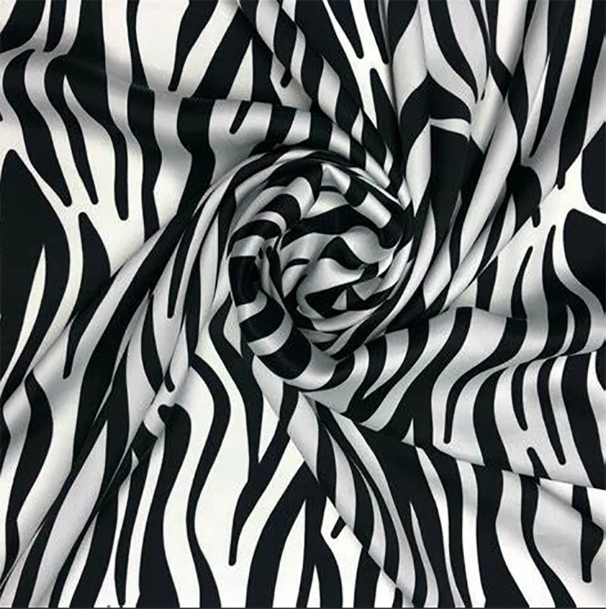 Factory Wholesale Mulberri Print Silk Fabrics Luxury OEM RTS, Mulberry 100% Silk Customized Digital Printed Fabric for Printing/