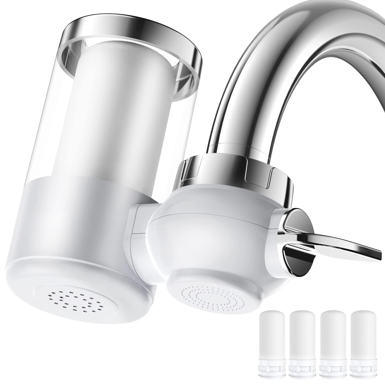 TX смесители для кухни с поворотом на 360 градусов, фильтр, очиститель воды, экономичный диффузор для крана, кухонные аксессуары с одним отверстием