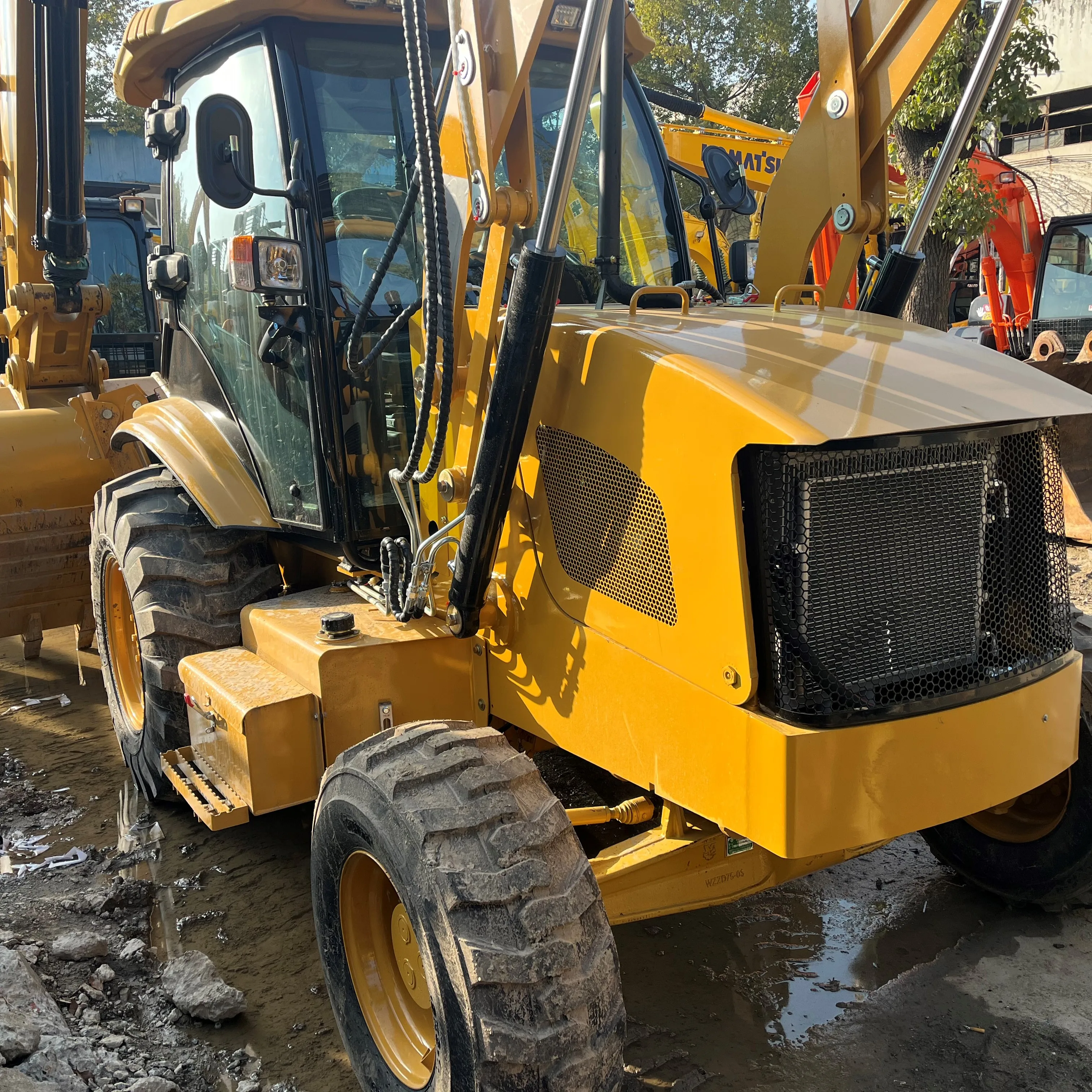 11 ton used excavators  small excavator cat Caterpillar 420f  Cat 420e Backhoe Loader Used Cat 416e 420  70b