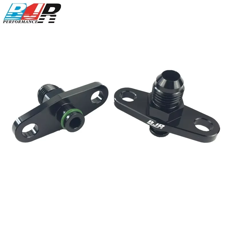 BJR Racing Aftermarket Parts AN6 Fuel Rail Pressure Regulator Adapter