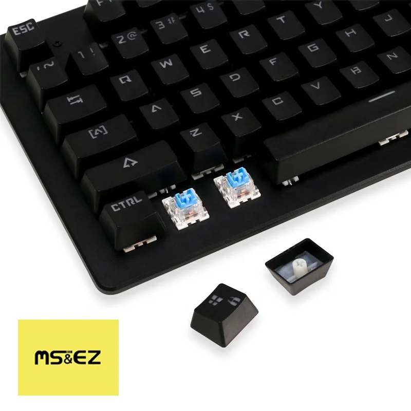 
Cyan Axis Wired 104 Keys Full Waterproof Full Mechanical Keyboard Gaming Mechanical Keyboard Keyboard Gaming 