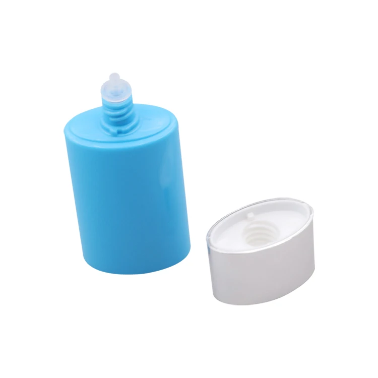 Customized package PP plastic 50g body Lotion Bottle Cosmetic Sun Cream container Sunscreen empty bottle with cap