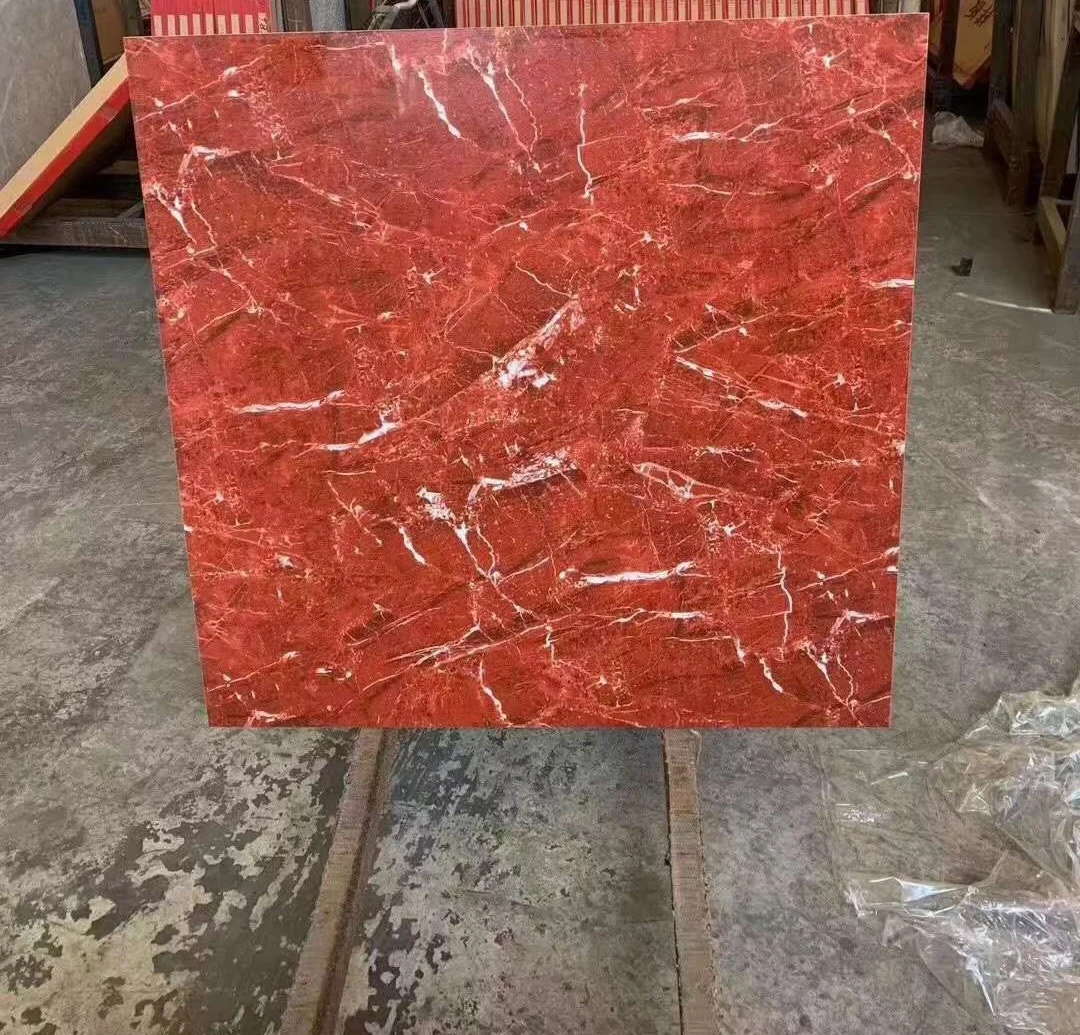 Modern Style Black Gold floor marble tile 600x600mm Porcelain Ceramic Wood Flooring for Rooms Hotels Apartments