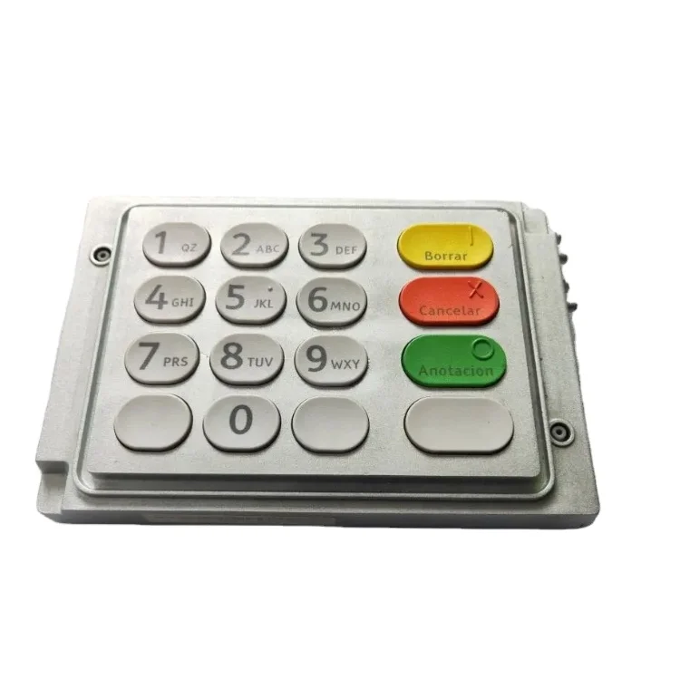 ATM Machine Space Parts NCR EPP Spanish Language Keyboard 4450732018 0090027344 445-0732018 009-0027344
