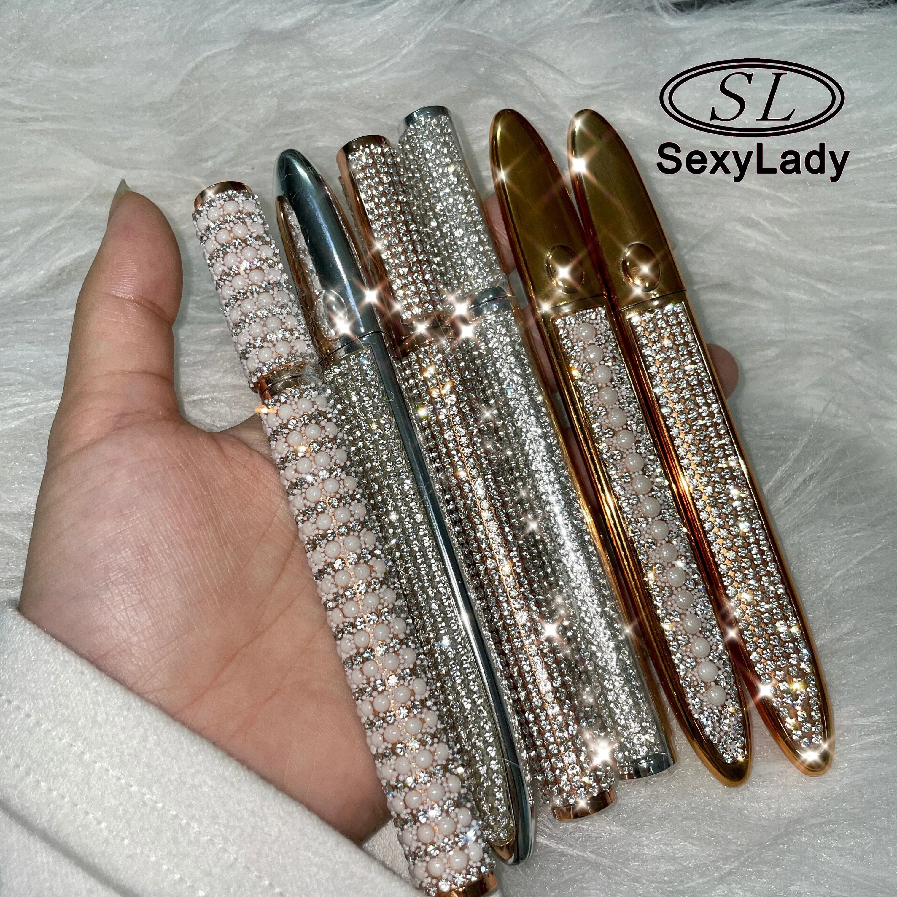 2024 wholesale waterproof eyeliner glue pen lash glue pen packaging bags for eyelash glue pens