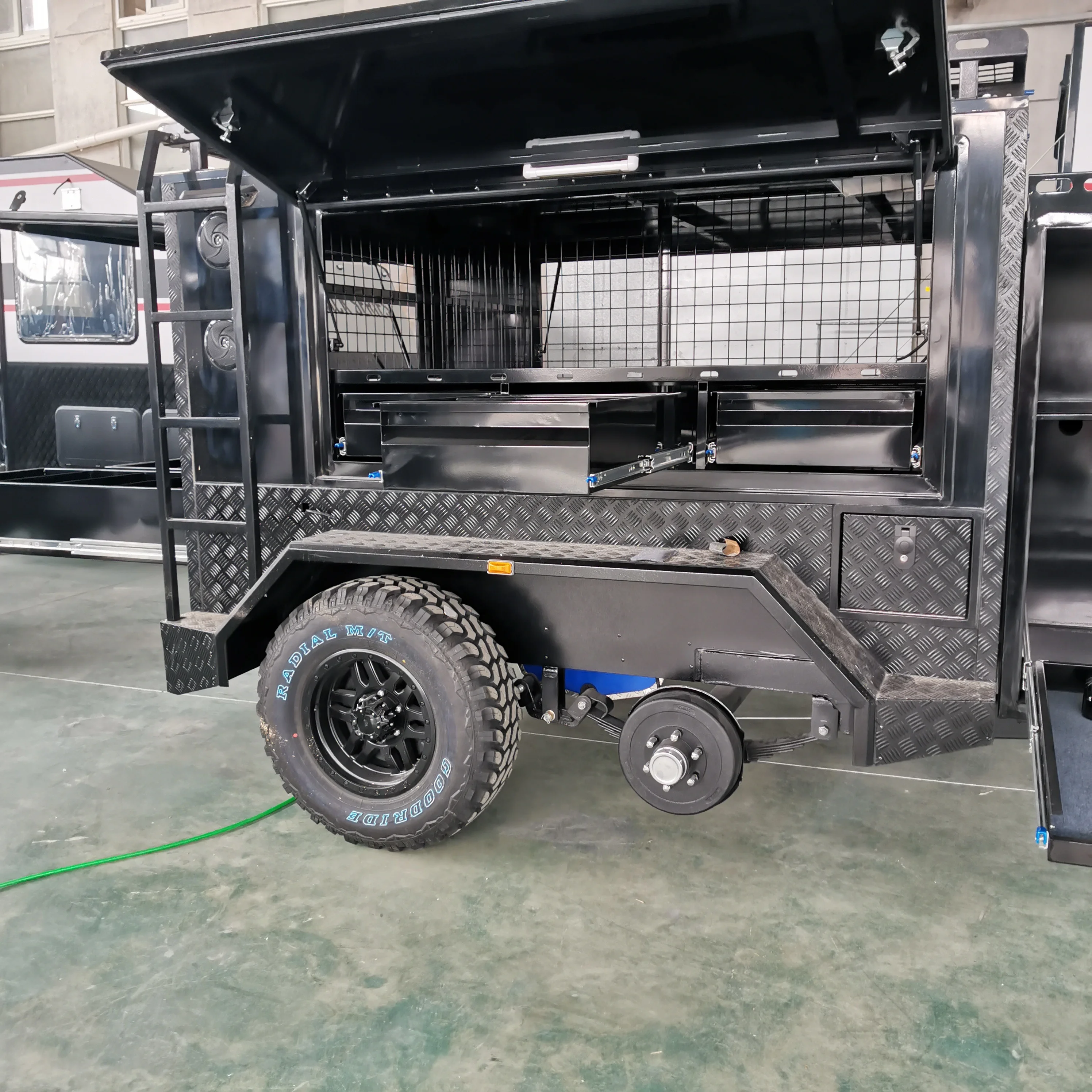 2024 KV6 multiple drawers dual axle tradesman trailer
