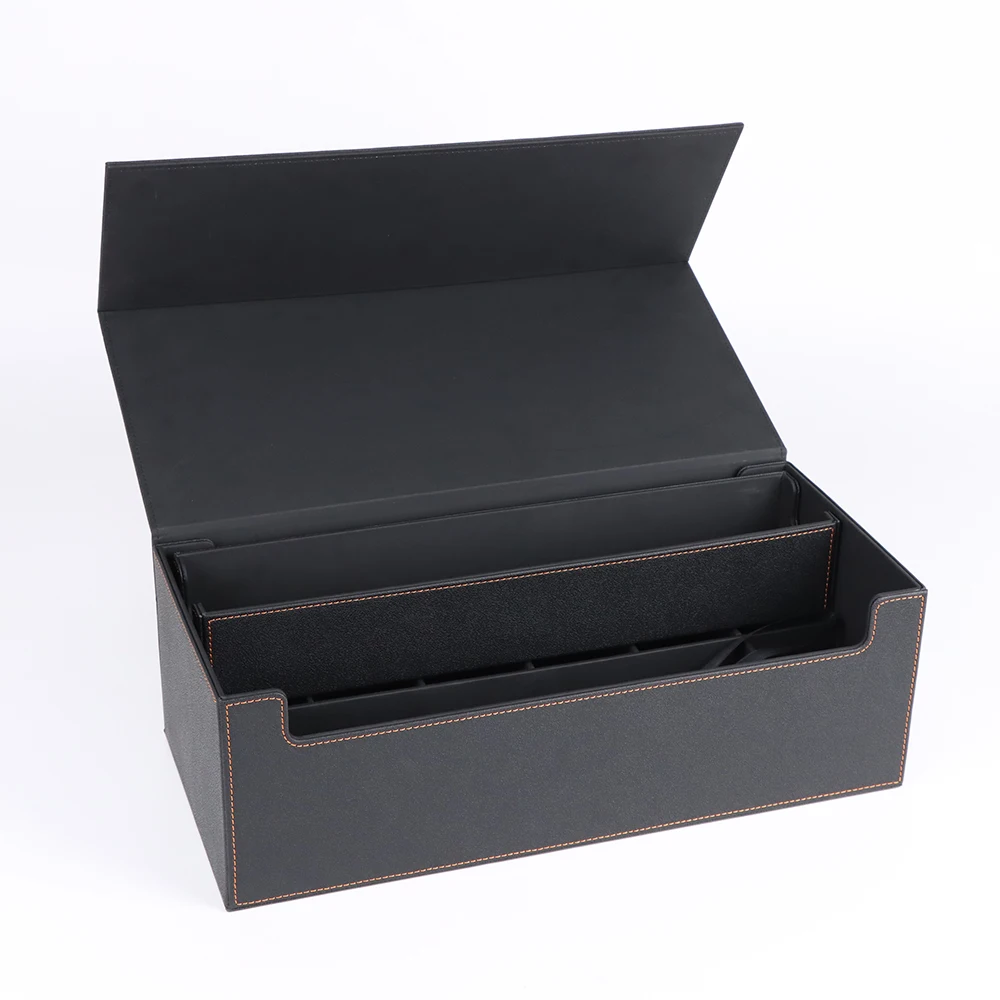 7 in 1 Big Card Storage Box For Trading Cards Magnetic Closure TCG Storage Deck Box For MTG PRG Trading Cards with 5 small boxs