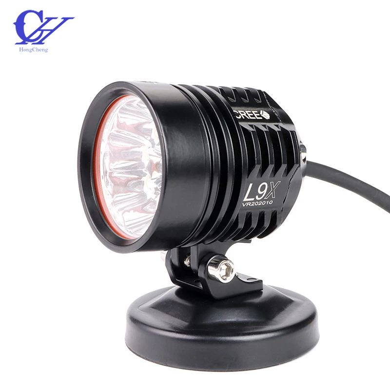 6500 7000K Motorcycle Led Spotlight L4X L6X L9X Motorcycle Headlightled Work Light For All Cars/Trucks/Vehicles