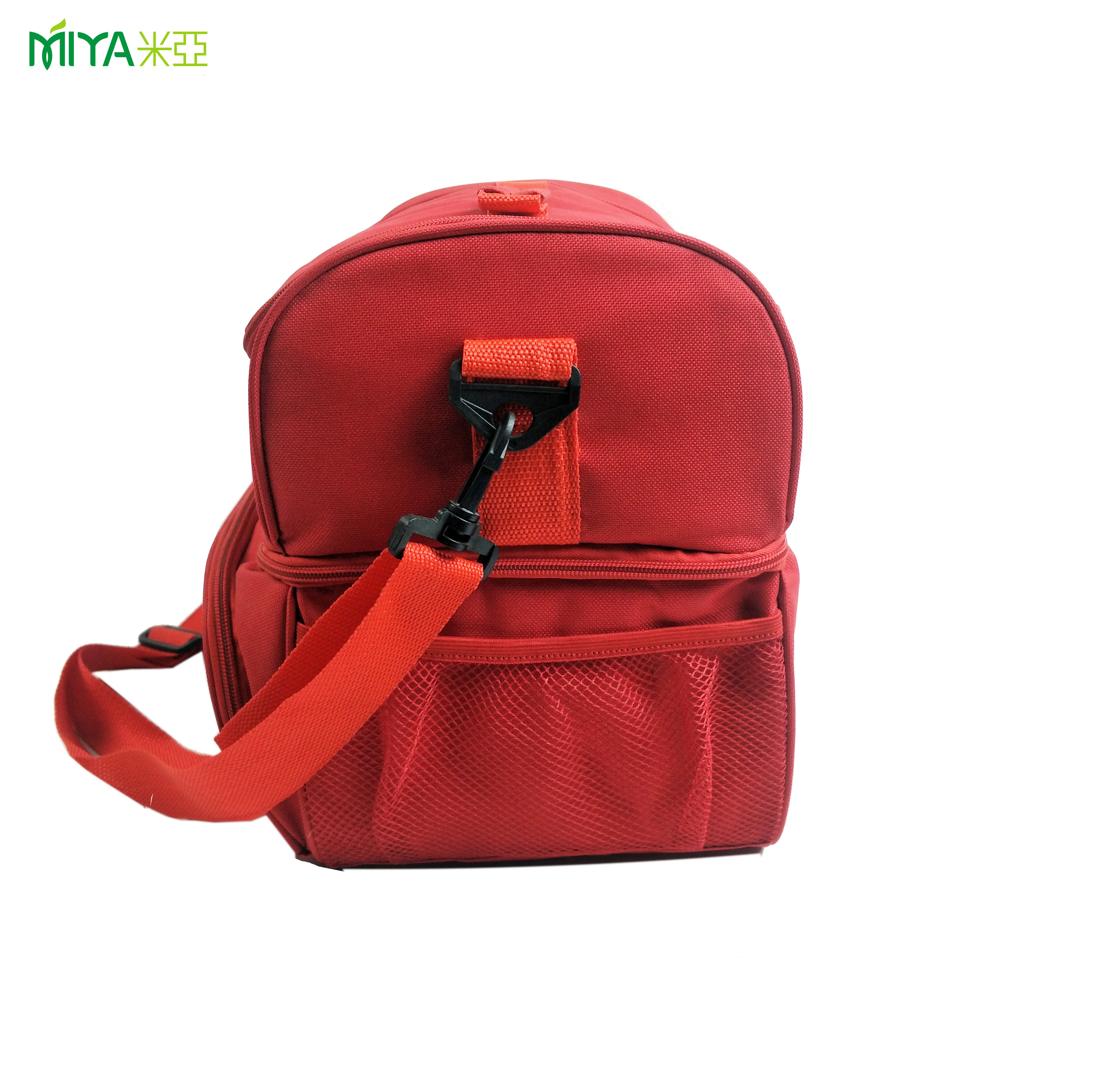 
Custom Best Quality Cold Insulated Double Bag Picnic Cooler Bag 