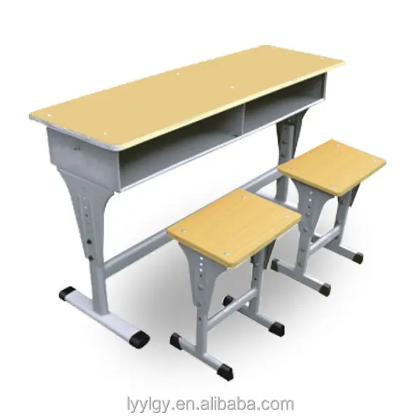 reading table design classroom furniture double student desk and chair