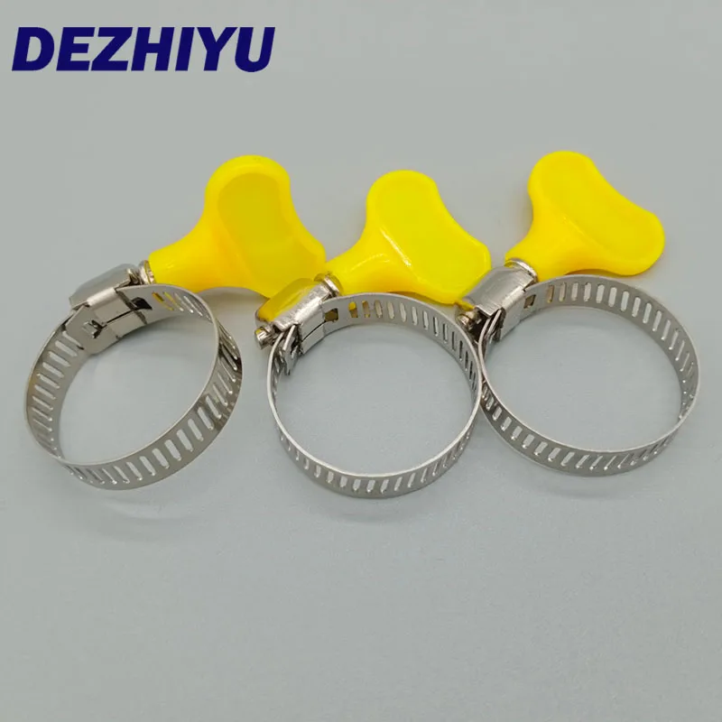 American Type Screw Stainless Steel Handle Type Hose Clamp