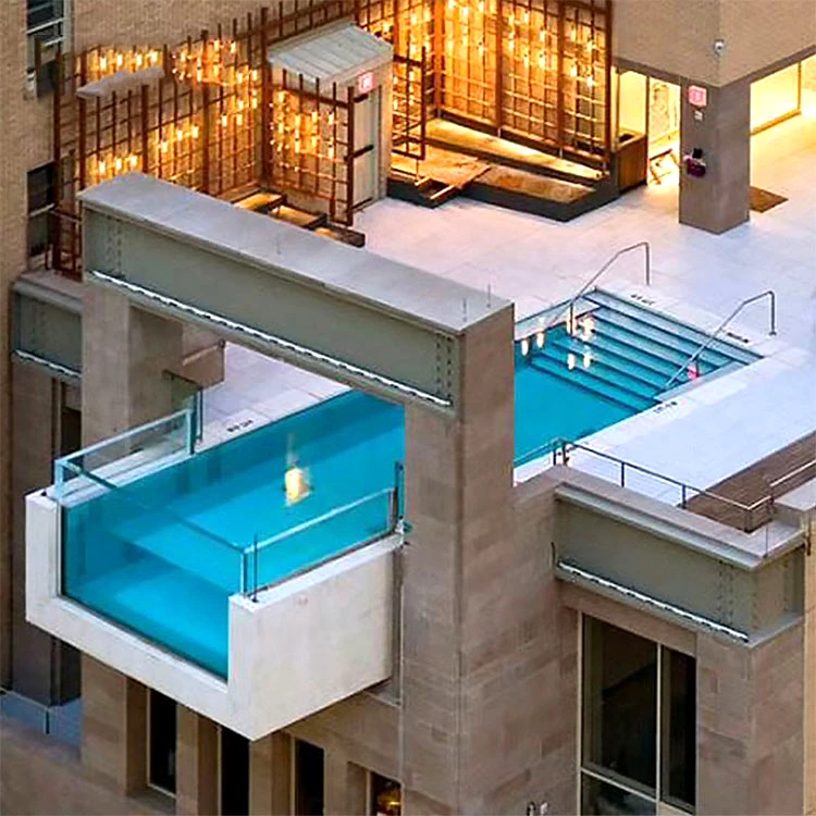 Hot Sale Acrylic Fiberglass Shipping Outdoor Swimming Pool Design Large Swimming Pools For Sale
