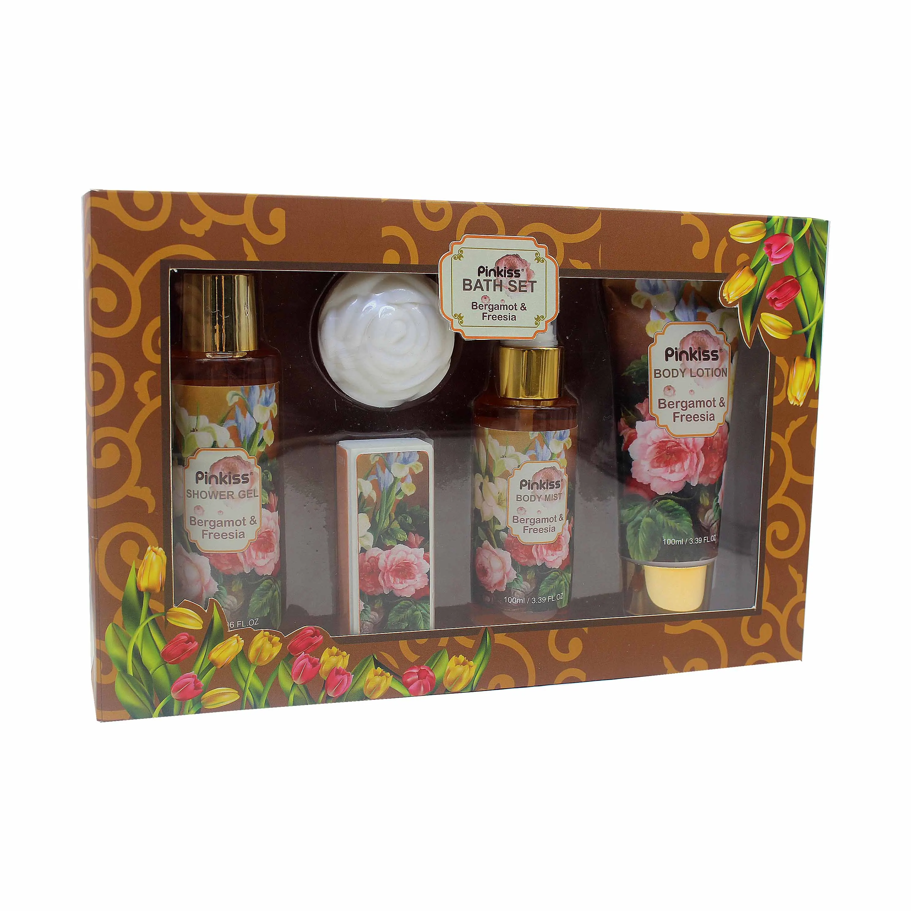 The Hot Selling Mini Shower gel Body Lotion Travel Hotel Home Spa Gift Set Convenient to Carry for men and women boys and girls