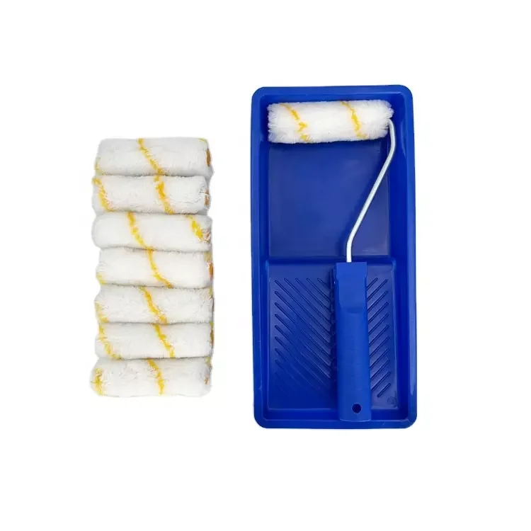 Оптовая продажа 10 шт. набор кистей и роликов акриловые роликовые крышки